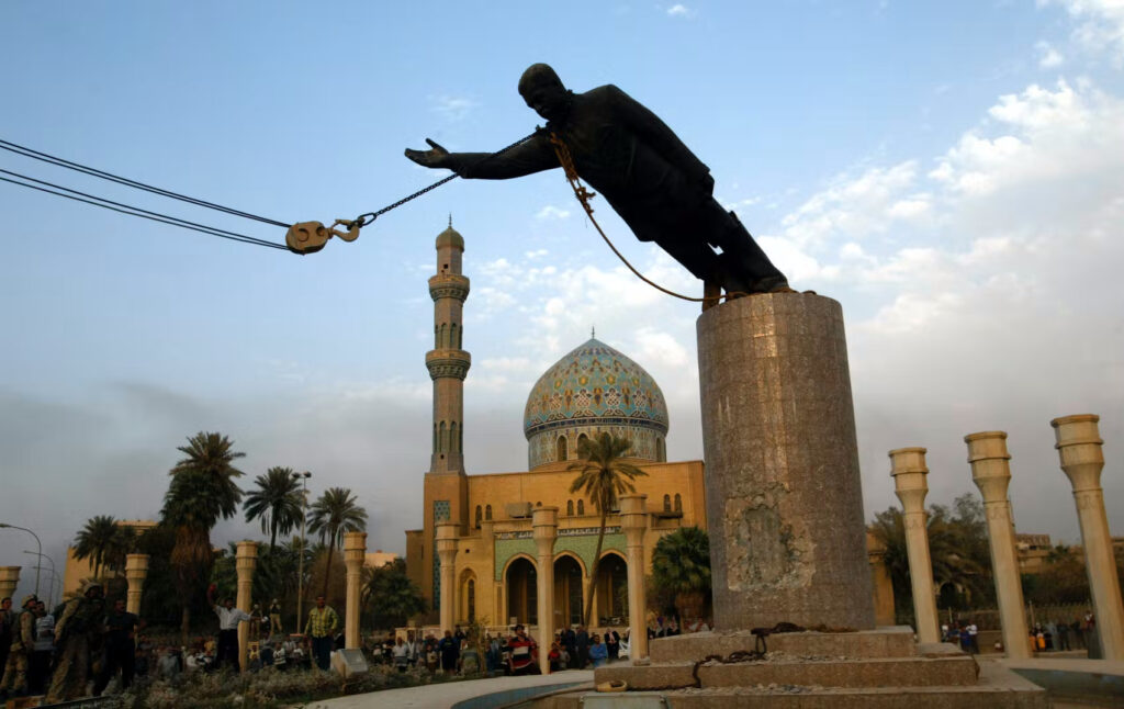 Saddam Hussain's Statue